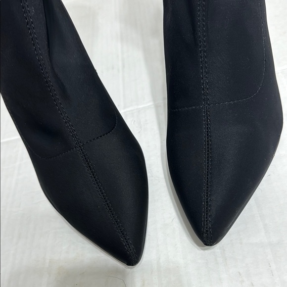 Boohoo ankle booties High Heel Sock Boots Wide fit size US 10      EU 41 or UK 8 - Picture 12 of 16